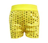 Collant Paillette Fille 8 Ans - Short Slim Stretch À Paillettes pour Garçons Et Filles (Gold 12-14Years)