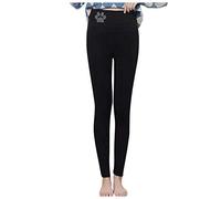 Collant Polaire Femme Collant Femme Laine Porte Jarretelles Integre Fourré Bas Ventre Plat Leggs Noir Incassable Effet Peau Nue Sans Pied Noir Motif Gainant De Grossesse Thermique Fantaisie Chaud