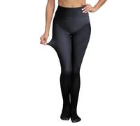 Collant Polaire Femme Sexy Sculptants Taille Haute Effet Transparent Chaud Leggings d'hiver épais Thermiques Doublés Résistants Couleur Unie Strench de Mode Chic Pantyhose