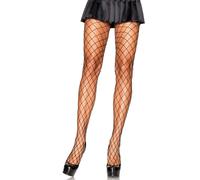 Collant rÃ©sille Ã losanges en Ã©lasthanne femme Leg Avenue Noir TU