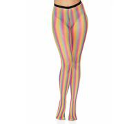 Collant résille Arc-en-cie femme Leg Avenue Multicolore TU