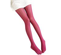 Collant Resille Femme Vintage- Collant Dentelle Femme Creux Sexy Couleurs Solide Transparent Strench Bas Résille Cuisse Slim Moulant Invisibles Légère sans Couture Chaussettes Pantyhose