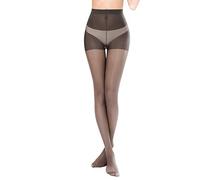 Collant sans Couture Femme Taille Haute, Collants Sculptants Femme Anti-Accrocs Bas Tube Long Jambes Nues Sexy Slim Confortable Et Respirant Classiques Simple Naturel Séchage Rapide Ete