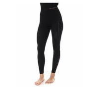 Collant thermique pour femme Brubeck ThermoWs à jambe longue noir/rose XL