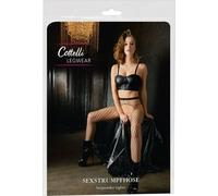 Collants Résille Largeur avec Ouverture Hanches Et Sur Cheval Sexy Taille Unique