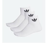Collants 3 Paire adidas Tripack FT8529 Milieu Cut, Faible Crew Blanc Basses Neuf