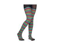 Collants À Rayures Multicolores Enfant - Taille: 7-10 Ans (M) Multicolore