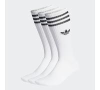 Collants adidas Originals Homme Femme 3S IJ0734 Blanc High Crew 3 Pack Tripack