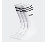 Collants adidas Originals Homme Femme 3S ij0734 Blanc Solid Crew 3 Pack Tripack