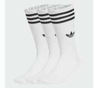 Collants adidas Originals Homme Femme 3STRIPES High JV7416 Blanc 3 Pack Tripack