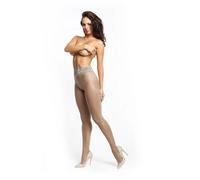 Collants ajourés - MissO P105 Gris L/XL