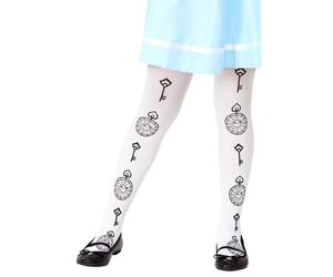 Collants Blancs Miss Alice Fille Blanc