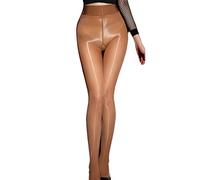 Collants Brillants Femme 8D Transparents Collants Bas Sans Couture/Ouverts pour la forme vêtements assortis