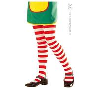 Collants Clown Enfant Rouge/blanc - Rouge - 11/14 ans