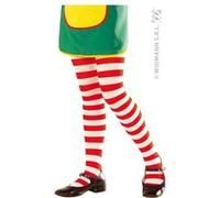 Collants Clown Enfant Rouge/blanc - Rouge - 7/10 ans rouge G