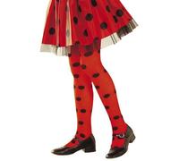 W WIDMANN MILANO Party Fashion - Collants pour enfants, 70 DEN, Accessoires pour costumes de sorcières, coccinelles, abeilles, elfes, etc.