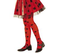 Collants Coccinelle Fille 7 ? 9 Ans Rouge