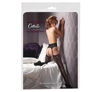 Collants Cottelli LEGWEAR - Entrejambe ouverte avec porte-jarretelles L/XL