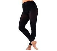 Collants de danse noirs sans pieds en tissu 70 deniers haute performance, collants noirs opaques sans pieds pour filles et femmes, Noir , S