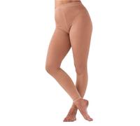 Collants de danse sans pieds en tissu 70 deniers haute performance, noir et marron clair, opaque, pour filles et femmes