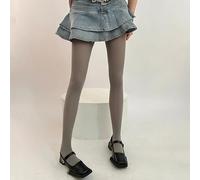 Collants élastiques en velours coloré sans couture Taille unique Tour de taille 46 cm Longueur 75 cm