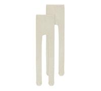 Collants enfant Name it - peyote melange - Lot de 2 - Côtelés - Large élastique - Qualité extensible 24-36 mois