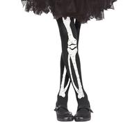 Collants enfant squelette Halloween - GENERIQUE - Noir - Fille