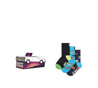 Collants Enfant Unisexe HAPPYSOCKS Voiture Gift Set 3 Paire Lumière Bleu 426898