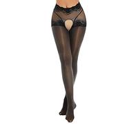 Collants Femme Collant Resille Danse Body Sexy Érotique Ouvert De Contention Mode Bas Autofixant Chair Vetement Hiver Dessous Pute Classique Fille Halloween Grande Taille Fantaisie Noir,Le noir-A