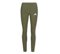 Adidas Essentials 3 Stripes Cotton Leggings Beige S Femme