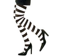 Widmann - Collants, rayés, 70 DEN, Halloween, Costumes de carnaval, Carnaval