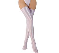 Collants opaques brillants en soie pour femme