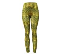 Collants opaques - Legging de sport long - Taille haute - Pantalon de yoga stretch - Pantalon de danse - Costume de carnaval - Pantalon extensible - Pour femme - Longueur : vêtement de sport - Pour