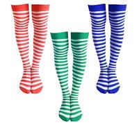 Collants Rayés Noir et Blanc - Chaussettes Hautes Élégantes Pour Femmes, Parfaites pour Halloween et Tous les Quatre Saisons, S'adapte Parfaitement à Votre Style Quotidien!