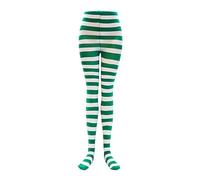Collants rayés pour filles - leggings de mode festifs, bonne humeur audacieux | Vêtements tricotés confortables avec ajustement élastique le plaisir d'Halloween, Costume Noël Cosplay Carnival Party