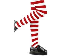 Collants Rayés Rouges et Blancs Eco enfant - PARTILANDIA 2010, S.L. - TU - Carnaval, Noël