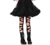 Collants résille déchirés pour enfants noir - Qu'il s'agisse d'une punk, d'une