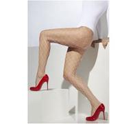 Collants Resille Maille Large Blanc - Blanc Blanc G