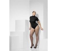 Collants Résille Noir Maille Fine Taille Xl - Noir - XL noir G