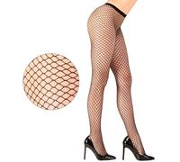 Collants résille noirs disco rétro années 80 XL