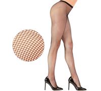 Collants résille rétro disco noirs années 80 Uniw