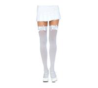 Leg Avenue Bas Comme Un Cadeau Blanc Taille Unique