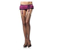 Leg Avenue 9040Q Collant sans Bande Industrial Net Noir Grande Taille Eur 44-48