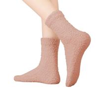 Collants Thermiques à Orteils SéParéS pour l'hiver Chauds Et DoubléS Polaire avec Une Bonne AdhéRence Chaussettes Mi-Mollet Confortables pour Les ActivitéS ExtéRieures par Temps Froid Et Au