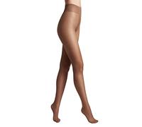 Collants transparents classiques avec vitamine E « Top Soft » 20 deniers couleur naturelle/noir, Marron clair (bronze), S