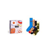 Collants Unisexe HAPPY SOCKS Breakfast Gift Set 4 Paire Bleu 36_40 380331
