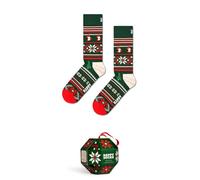 Collants Unisexe HAPPY SOCKS Flocon Gift Set Collants 1 Paire Dark Vert 413509