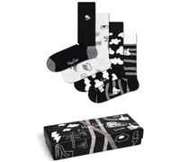 Collants Unisexe HAPPYSOCKS Black And Blanc Gift Set 4 Paire 9100~426900