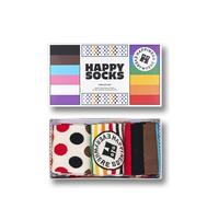 Collants Unisexe HAPPYSOCKS Pride Gift Set 3 Paire Blanc de Fantaisie 426908