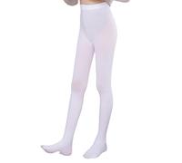Collants veloutés 80D pour filles - Technologie anti-accrocs - Doux - Design renforcé au niveau des orteils et du talon - Pour la pratique de la danse - Collants en velours, multicolore, S